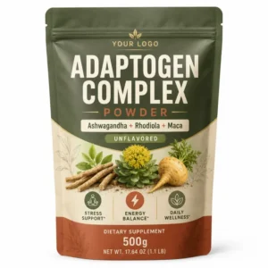 adaptogen complex (ashwagandha + rhodiola + maca