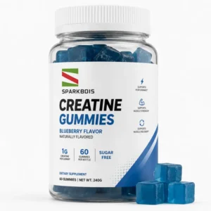 creatine gummies blue berry flavor